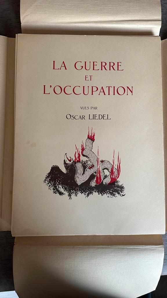La Guerre et L’Occupation, Antiek en Kunst, Kunst | Overige Kunst, Ophalen of Verzenden
