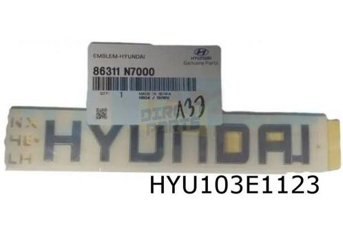 Hyundai Tucson embleem tekst 'Hyundai' achter Origineel! 863, Autos : Pièces & Accessoires, Carrosserie & Tôlerie, Hyundai, Neuf