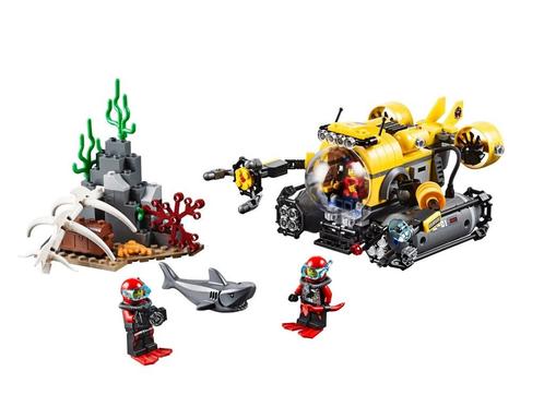 LEGO 60092: diepzee duikboot, ZGAN, 100% compleet + doos, Kinderen en Baby's, Speelgoed | Duplo en Lego, Zo goed als nieuw, Lego