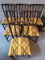 Vintage stoelen, Osier ou Rotin, Comme neuf, Brun, Enlèvement