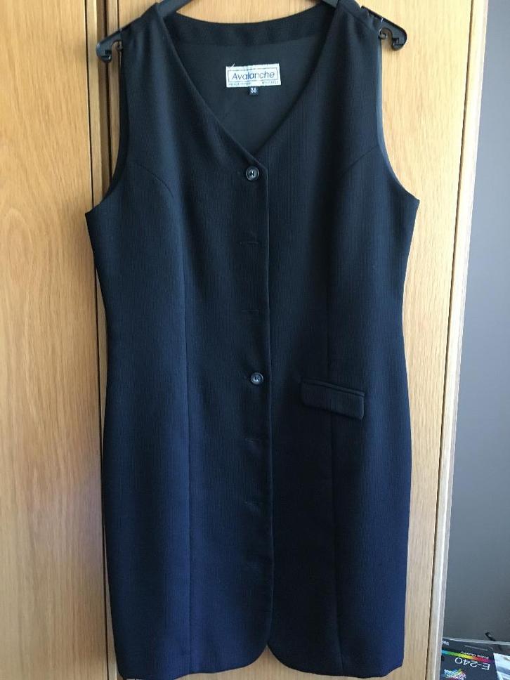 Kleed Avalanche zwart of overgooier maat 38, Kleding | Dames, Jurken, Nieuw, Maat 38/40 (M), Zwart, Boven de knie, Ophalen of Verzenden