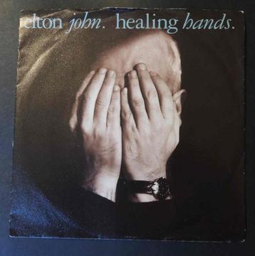 Elton John: "Healing Hands" (vinyl single 45T/7")