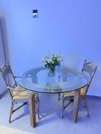 Tafel met 4 stoelen, Huis en Inrichting, Ophalen, Gebruikt