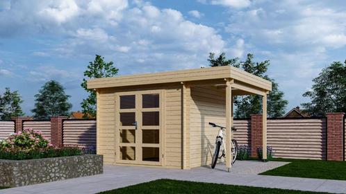 Tuinhuis-Blokhut 331 M: 300 x 300 x 230 (h) cm, Hobby en Vrije tijd, Overige Hobby en Vrije tijd, Nieuw, Verzenden
