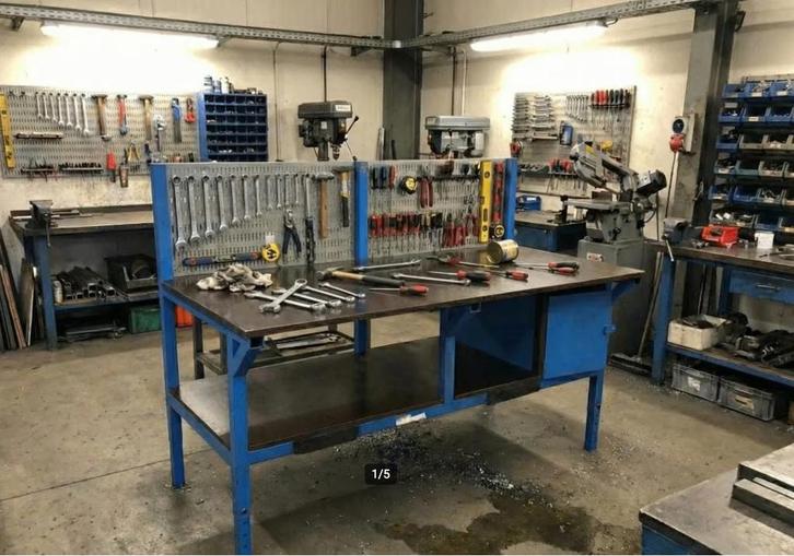 Professionele magazijntafel, werkbank, Bricolage & Construction, Établis, Enlèvement