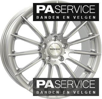 Nieuw 18 inch Zilver Monaco Ford Focus set incl Banden, Auto-onderdelen, Banden en Velgen, Banden en Velgen, 18 inch, Nieuw, Ophalen of Verzenden