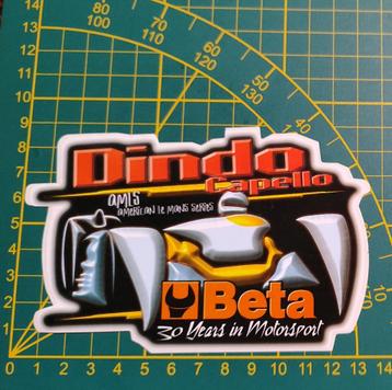 Sticker Beta Rinaldo „Dindo“ Capello American Le Mans Series disponible aux enchères