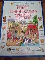 Book the usborne first thousand words in French, Boeken, Ophalen, Stephen Cartwright