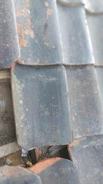 Boomse pan  blauw gelakt, Doe-het-zelf en Bouw, Dakpannen en Dakbedekking, Ophalen, Gebruikt, Blauw