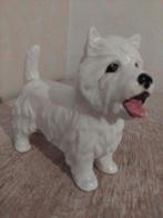 Standbeeld van de hond van Westie, Ophalen of Verzenden, Gebruikt, Hond of Kat, Beeldje of Figuurtje