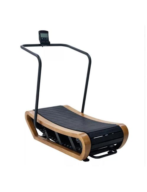Gymfit Curved Treadmill | Hout | Loopband |, Sport en Fitness, Fitnessmaterialen, Zo goed als nieuw, Overige typen, Armen, Benen