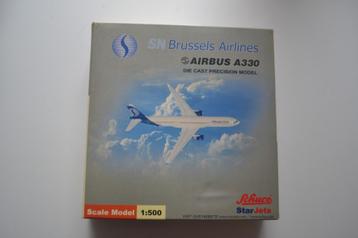avion miniature métal SN Brussels Airlines Airbus A330