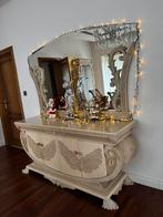 Kast met grote spiegel, Antiek en Kunst, Antiek | Meubels | Kasten, Ophalen