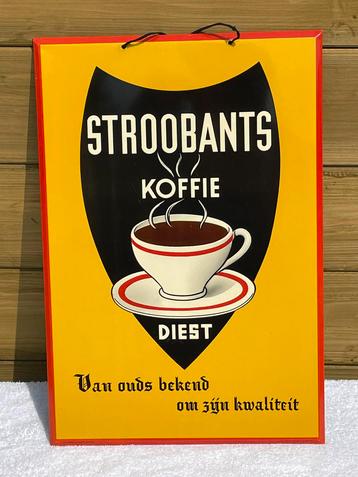 Publicité pour le café Stroobants Diest 1957