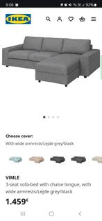 VIMLE Ikea Sofa / Bed, Huis en Inrichting, Ophalen of Verzenden, Zo goed als nieuw