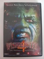 Dvd Wishmaster 4 (Horrorfilm), Cd's en Dvd's, Spoken en Geesten, Ophalen of Verzenden, Zo goed als nieuw