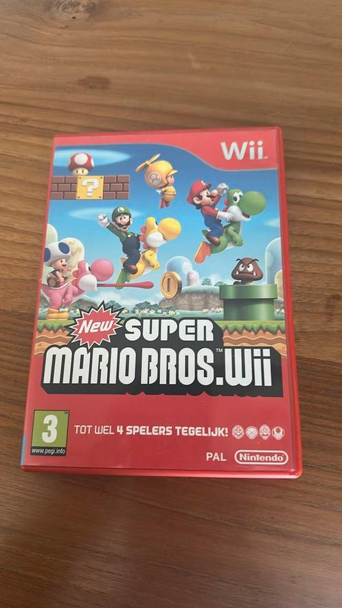 New Super Mario Bros., Wii, Games en Spelcomputers, Games | Nintendo Wii, Zo goed als nieuw, Platform, Vanaf 3 jaar, Verzenden
