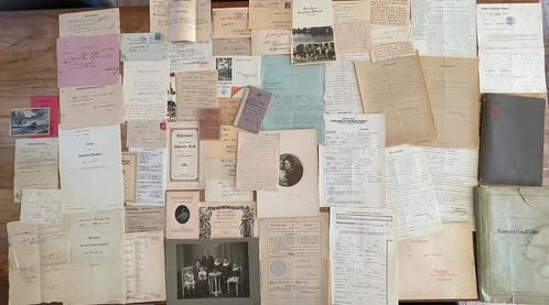 Zeer uitgebreid lot Duitse papierwerk +/-1890 - 1970, Verzamelen, Militaria | Tweede Wereldoorlog, Overige soorten, Overige typen