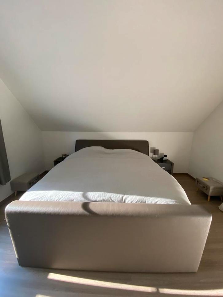Boxspring Miodormi 180x200 zonder matras, Huis en Inrichting, Slaapkamer | Bedden, Gebruikt, Tweepersoons, 180 cm, 200 cm, Overige materialen