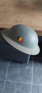 Helm Belgisch leger jaren 50, Verzamelen, Ophalen, Landmacht, Helm of Baret