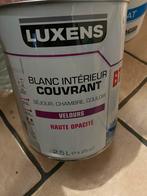 Peinture Luxens velour mélangé machine bleu cèdre 2L5., Bricolage & Construction