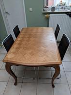 GRATIS Tafel en 4 stoelen, Huis en Inrichting, Ophalen, Gebruikt, 50 tot 100 cm, Vijf personen of meer