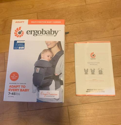 ② Porte-bébé multiposition Ergobaby Adapt (noir) — Porte-bébés & Écharpe porte  bébé — 2ememain