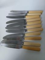 11 antieke Sheffield messen, Antiek en Kunst, Antiek | Bestek, Ophalen of Verzenden