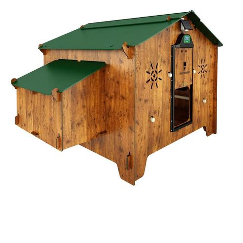 Trespa Kippenhok / Chalet 4XL - Cucciolotta, Dieren en Toebehoren, Pluimvee | Toebehoren, Nieuw, Kippenhok of Kippenren, Ophalen of Verzenden