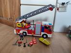 Brandweer playmobil 9463 brandweerwagen, Kinderen en Baby's, Ophalen of Verzenden