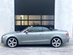 Audi A5 Cabrio 2,7TDI S-Line, Auto's, Audi, Automaat, Zwart, Alcantara, Bedrijf