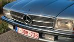 Belgische Mercedes 280SL R107 diamantblauw hardtop, Auto's, Mercedes-Benz, Automaat, Cabriolet, Blauw, Leder