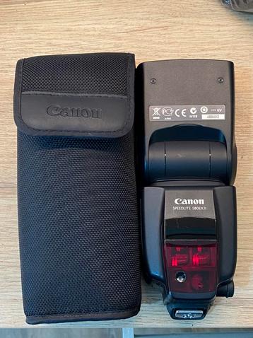 Canon Speedlite 580 EX ll* zo goed als nieuw/nieuw beschikbaar voor biedingen