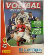 Stickerboek Panini voetbal 2003-4 volledig, Het Laatste Nieuws, Ophalen of Verzenden, Zo goed als nieuw, Balsport