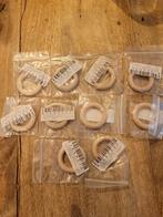 10 houten ringen 4cm / 2,5cm binnenkant, Hobby en Vrije tijd, Ophalen of Verzenden, Nieuw