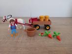 Playmobil pony kar boerderij city kindje, Ensemble complet, Utilisé, Enlèvement ou Envoi