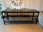 TV meubel 120cm met glazen leggers, Huis en Inrichting, Ophalen, Zo goed als nieuw