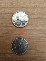 50 frank, Postzegels en Munten, Ophalen