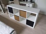Ikea open kastje met  mandjes Kallax, Ophalen, Zo goed als nieuw, Minder dan 150 cm, Minder dan 100 cm