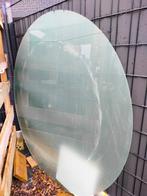 Glasplaat voor op tafel (2m diameter), 200 cm of meer, Glas, 200 cm of meer, Rond