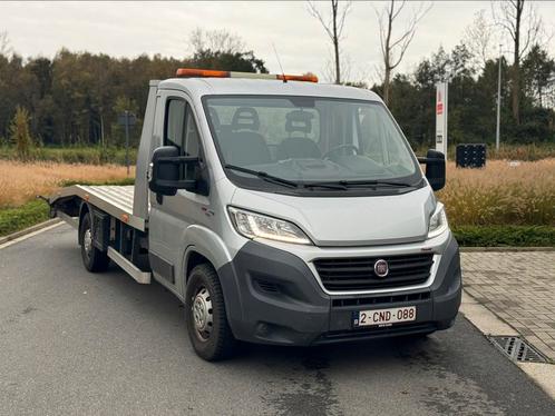 Oprijwagen Fiat Ducato 2.3 Multijet EURO 6 -LUCHTVER/WINCH, Autos, Camionnettes & Utilitaires, Entreprise, Achat, ABS, Airbags