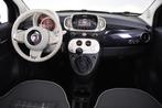 Fiat 500C 1.2 Lounge Cabrio *Cuir*Airco*PDC*, Autos, Fiat, 500C, Noir, Cuir et Tissu, Carnet d'entretien
