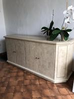 Buffet en Travertin, Maison & Meubles, Avec tiroir(s), Moins de 100 cm, 150 à 200 cm, Comme neuf
