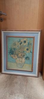 replica schilderij zonnebloemen Van Gogh, Ophalen of Verzenden