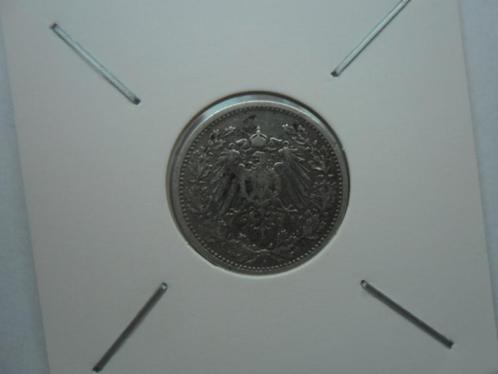 Munteenheid Duitsland 1/2 mark 1905 A zilver, Postzegels en Munten, Munten | Europa | Niet-Euromunten, Losse munt, Duitsland, Zilver