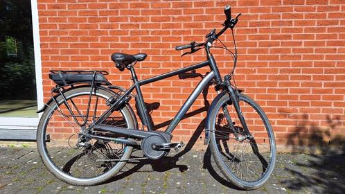 Norta - elektrische herenfiets, Fietsen en Brommers, Elektrische fietsen, Zo goed als nieuw, Overige merken, 50 km per accu of meer