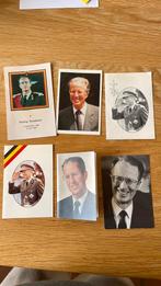 6 keer doodsprentjes koning boudewijn, Verzamelen, Verzenden, Rouwkaart