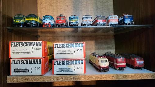 Set van 25 gebruikte locomotieven in goede staat — 40€ pe, Hobby en Vrije tijd, Modeltreinen | H0, Gebruikt, Locomotief, Gelijkstroom