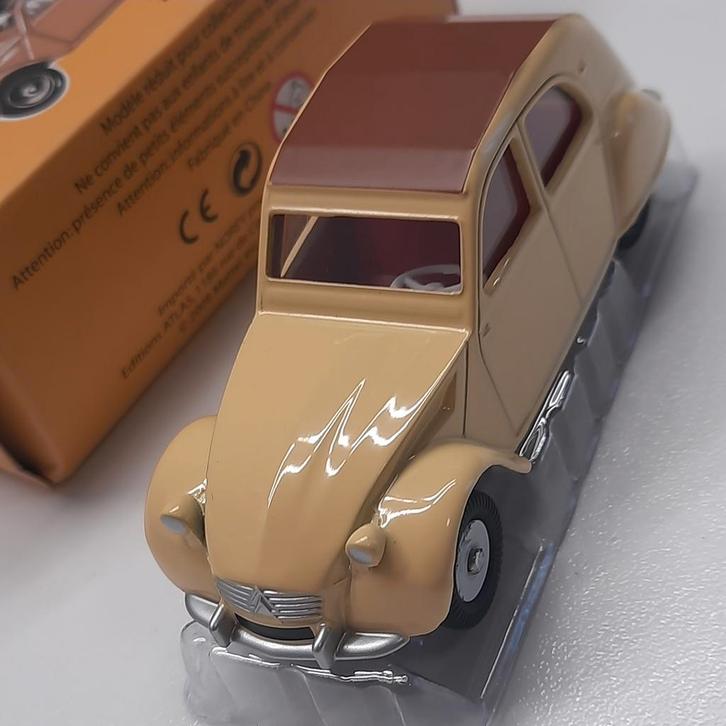 DINKY TOYS - ATLAS nr.558 :CITROEN 2CV-MODEL 1961*MIB*, Hobby en Vrije tijd, Modelauto's | 1:43, Nieuw, Auto, Dinky Toys, Ophalen