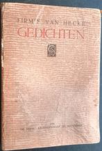 GESIGNEERD LUXE-EXEMPLAAR F.VAN HECKE Gedichten, Antiek en Kunst, Ophalen of Verzenden